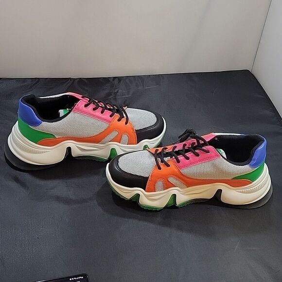 BRAND NEW TRUE RELIGION RALEN MULTI-COLOR LOW TOP SNEAKER - Picture 15 of 16